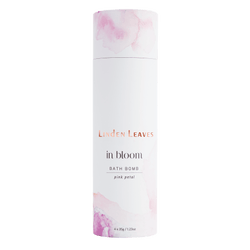 Linden Leaves In Bloom Pink Petal Bath Bombs 4x35g