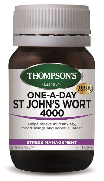 Thompson's One-A-Day St Johns Wort 4000 30tab
