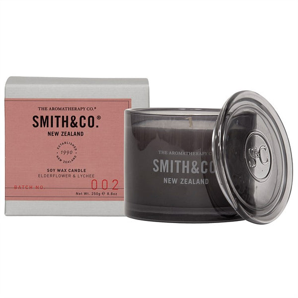 Smith&Co Candle Elderflower & Lychee 250g: