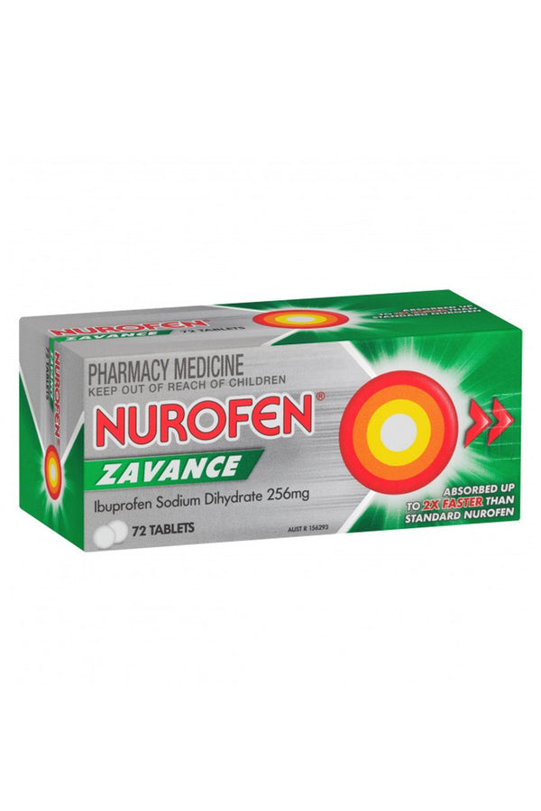 NUROFEN ZAVANCE Tabs 72s