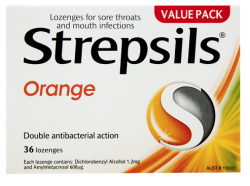 STREPSILS Orange 36loz