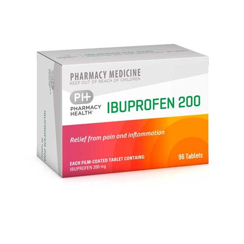 Pharmacy Health Ibuprofen Tablets 96s