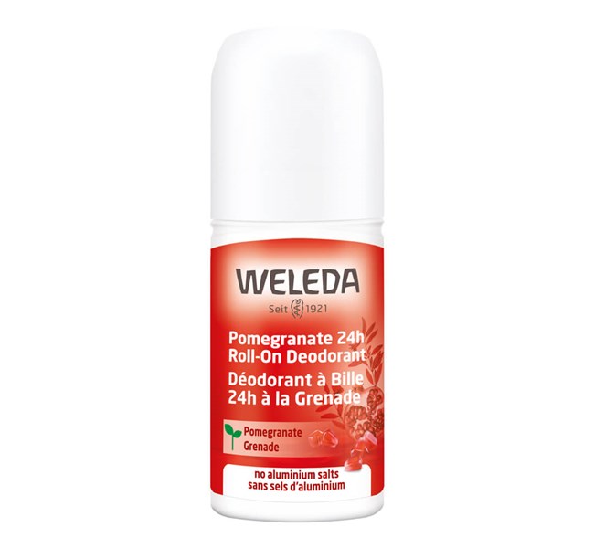 WELEDA Pomegranate 24 hour Roll-On Deodorant 50ml