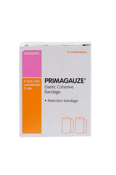 SMITH & NEPHEW PRIMAGAUZE Elastic Cohesive Bandage 2.5cmx2m