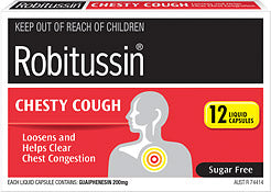 ROBITUSSIN Chesty Cough Liq.Cap 12