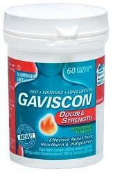 GAVISCON Double Str. P/M Chew 60Tab