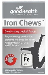 Good Health Iron Chews 30tabs
