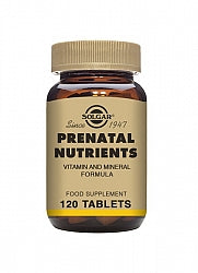 SOLGAR Prenatal Nutrients 120tab