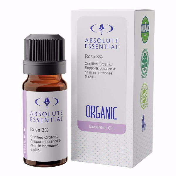 Absolute Essentials Rose 3% Oil Organic 10ml