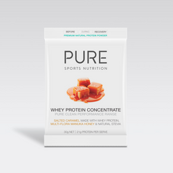 Pure Whey Concentrate Salted Caramel Single