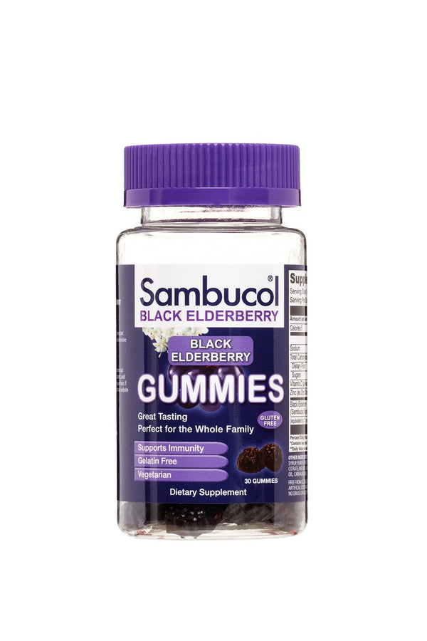 Sambucol Blk Elderberry Gummies 30