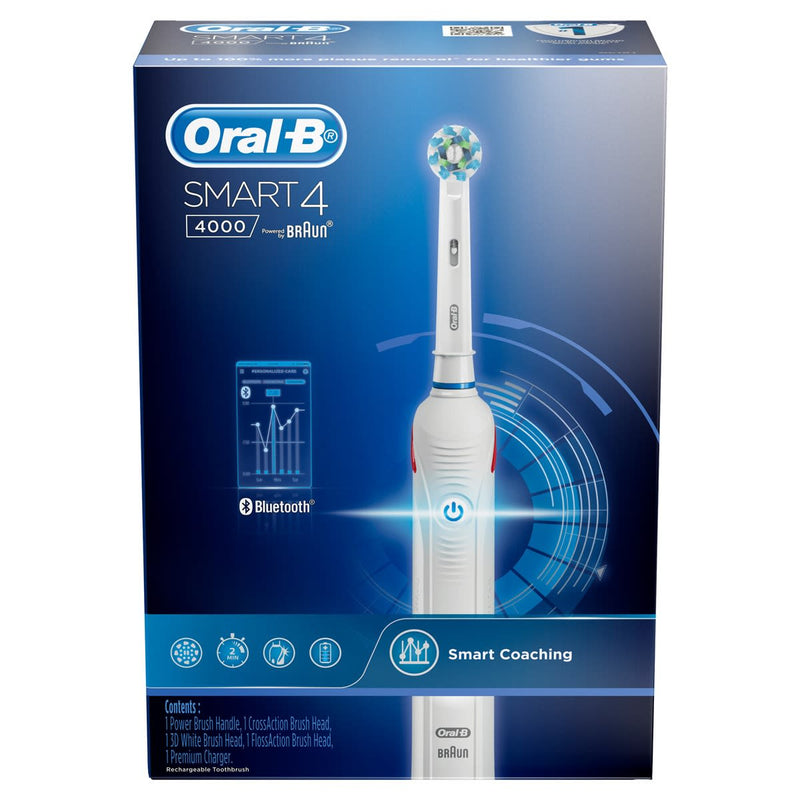 ORAL B Smart 4000 White Tooth Brush