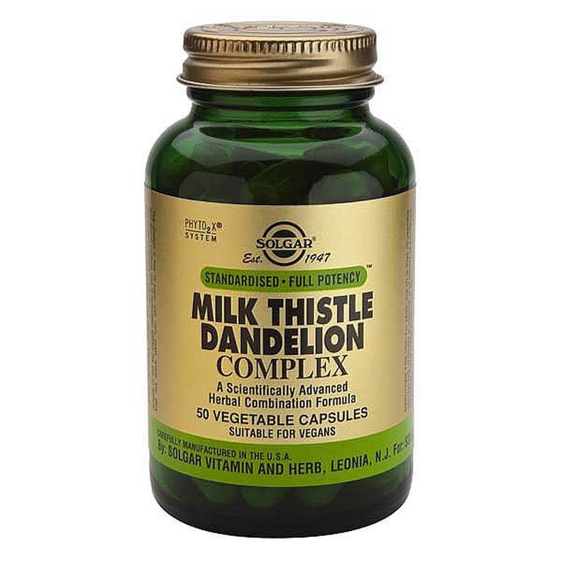 SOLGAR Milk Thistl/Dandelion Comp50