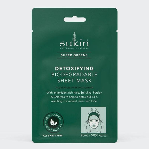 SUKIN S/Grn Detoxifying Sheet Mask