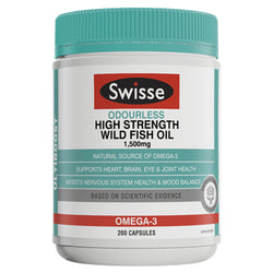 SWISSE UB Wild Fish Oil 1500mg 200
