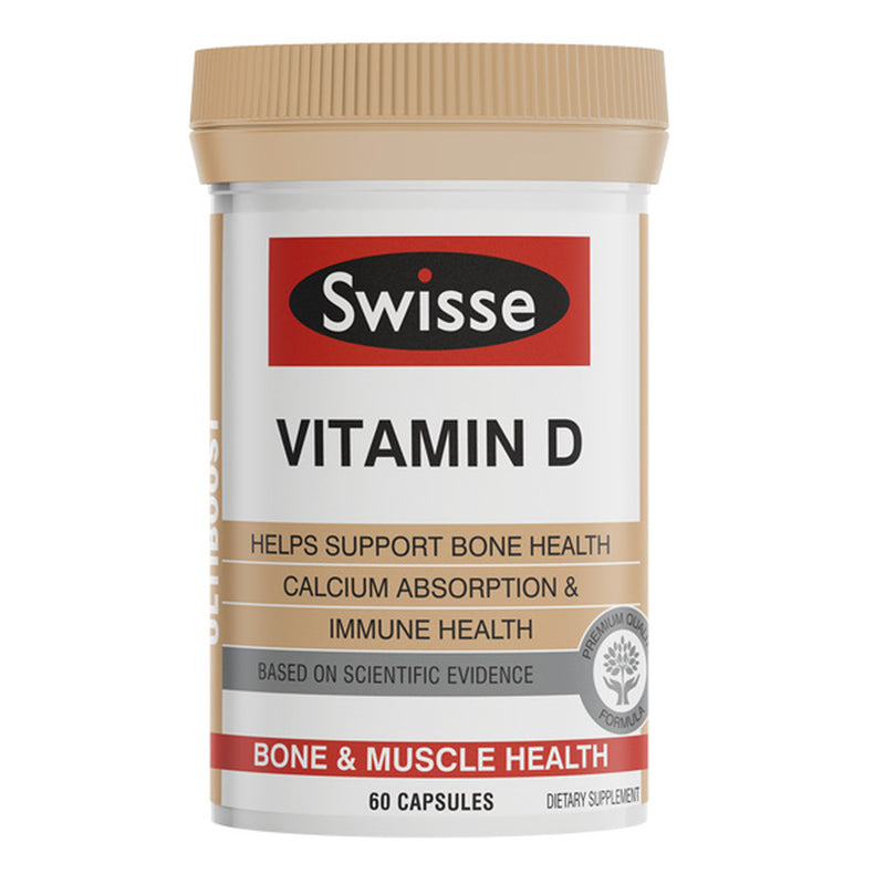 SWISSE UB Vitamin D 60caps :