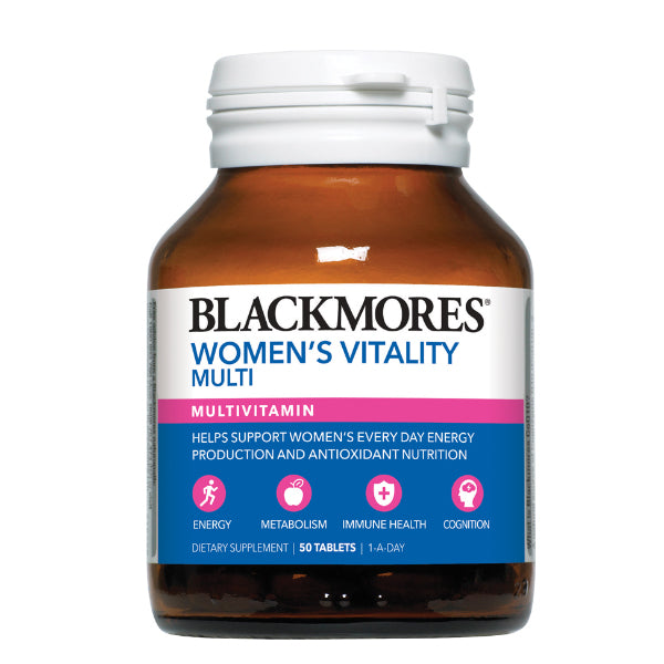 Blackmores Womens Vitality Multivitamin 50tabs
